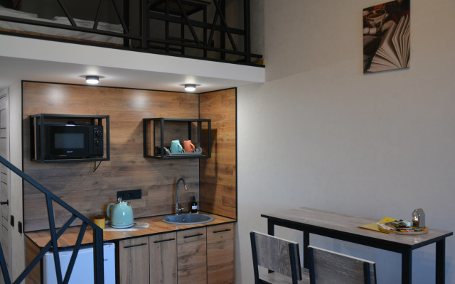 Апартаменты Новая двухярусная студия Комфорт