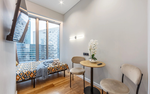 Апартаменты Стильная студия в башне Оko Москва-Сити