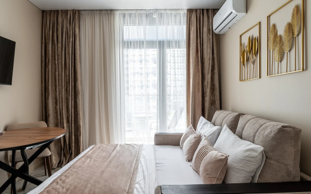 Апартаменты Студия Real с дизайнерским ремонтом