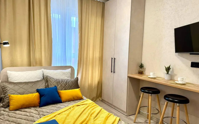 Квартира Марс Отель Строителей 18 к1 комната 1