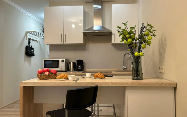 Апартаменты Студия Алма с  прекрасным видом на город