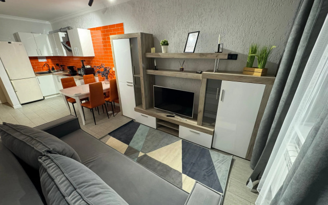 Apartamenty v ZK Belyj Angel s sikarnym vidom na reku Don