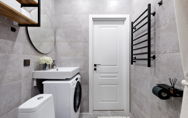 Квартира Студия для 3 человек с панорамными окнами