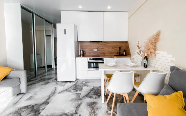 Апартаменты Студия с видом на море с 2мя диванами