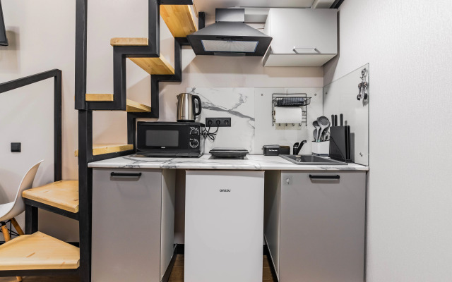 Квартира Уютная двухъярусная студия в центре