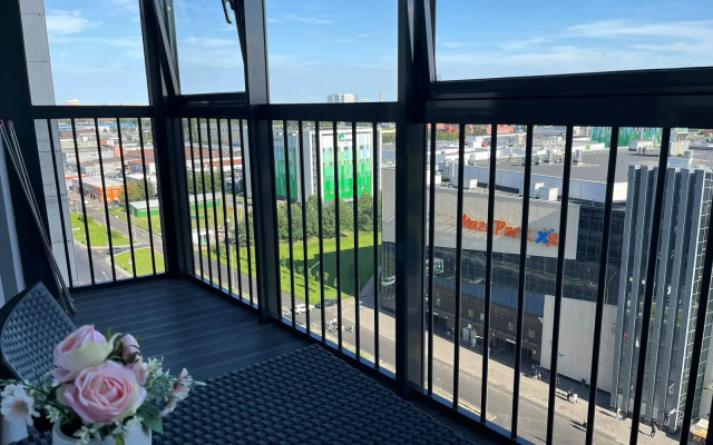 S Luchshim Vidom I Lodzhiey Metro Bukharestskaya Apartments