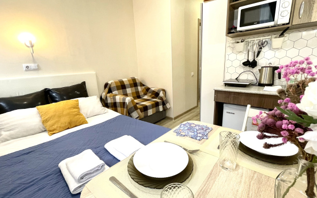 Квартира Уютная Студия У Сада Сан-Галли (2Risto Apartments)
