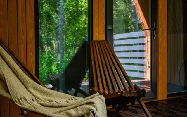 Afrejm s vidom na les №4 Private House