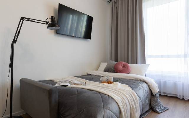 Апартаменты GOSTIO студия ЖК Дмитровский Парк метро Яхромская