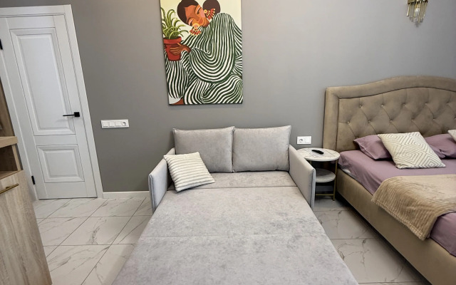 Cтудия на 25 этаже с панорамным видом