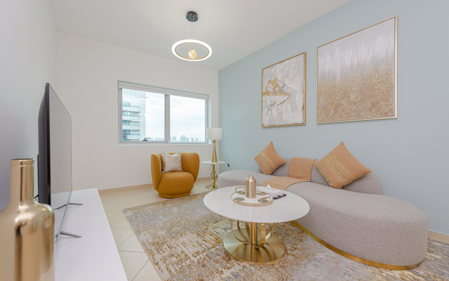 Marco Polo - 1BR with Marina Views Near Metro & Marina Mall Apartments