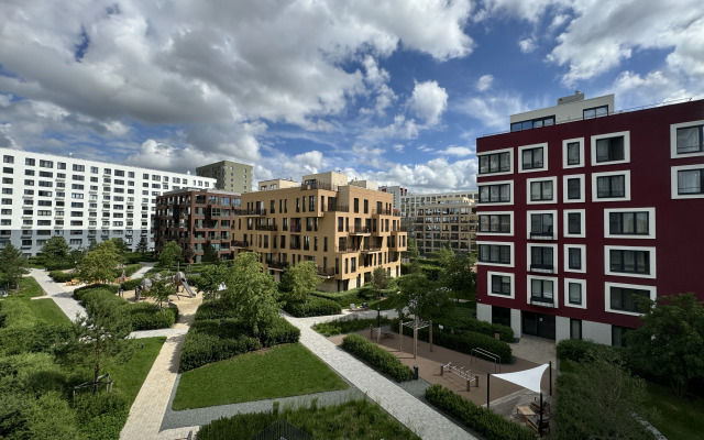 Квартира Современная студия в пяти минутах от Аквапарка Лето Лето