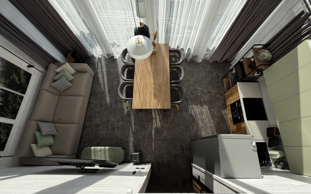 Dom s basseynom ryadom Solnechnoy dolinoy Private house