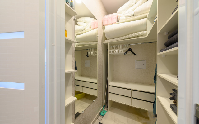 V tsentre Sochi dlya 3 gostey ZHK Sokol S Vidom Na More Apartment