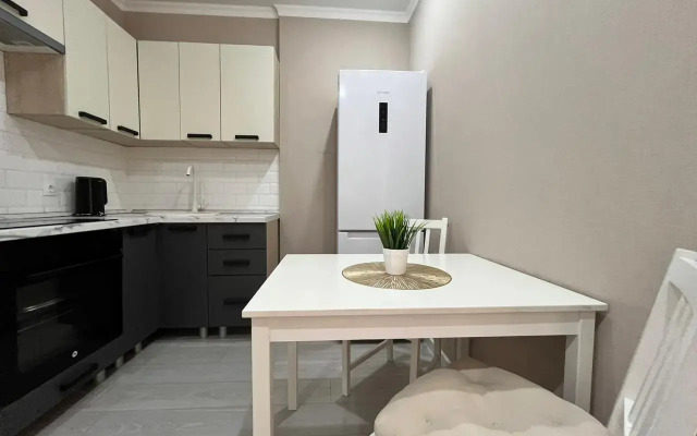 Beige Apartment Flat