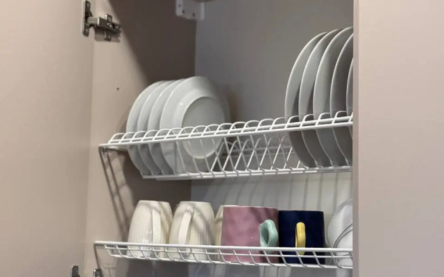 Квартира студия с лоджией и видом на лесной массив