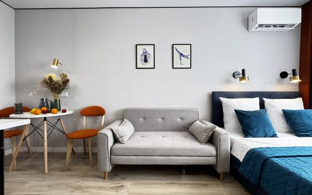 Апартаменты Уютные в Развитом Районе Города