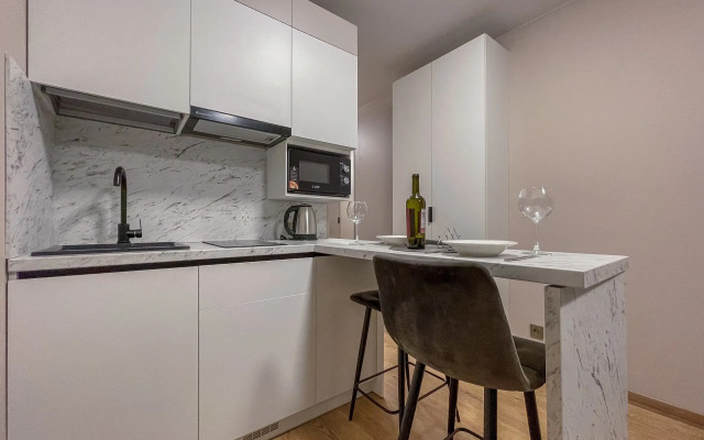 Апартаменты Студия в 3-х минутах от метро Кировский завод