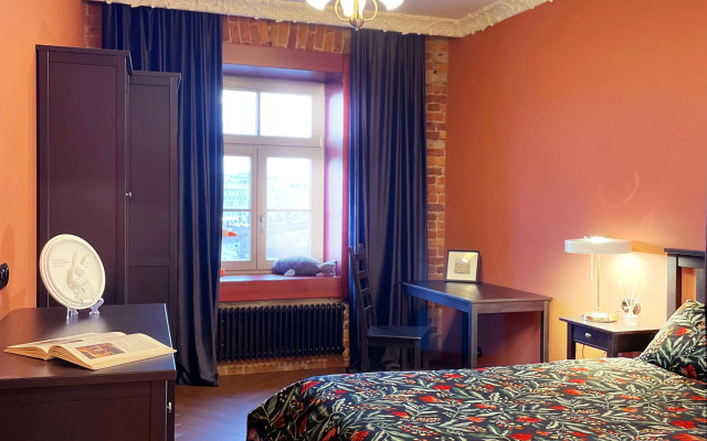 Квартира Трехкомнатная Лофт Ф92 с видом на Фонтанку