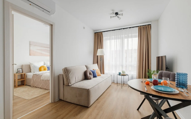 Апартаменты GOSTIO в ЖК Бусиновский Парк метро Яхромская