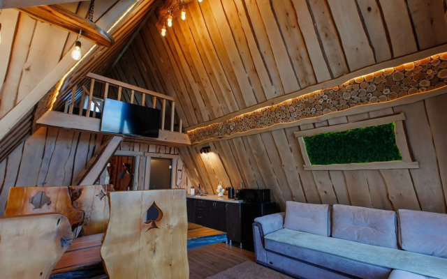 Частный дом С баней и чаном с видом на озеро