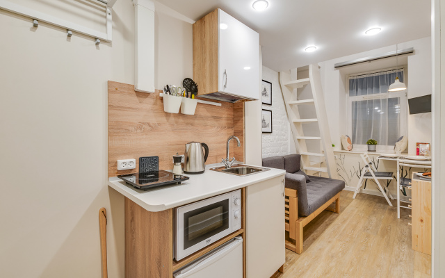 Апартаменты Лебедев Лофт на Невском 158 (1)