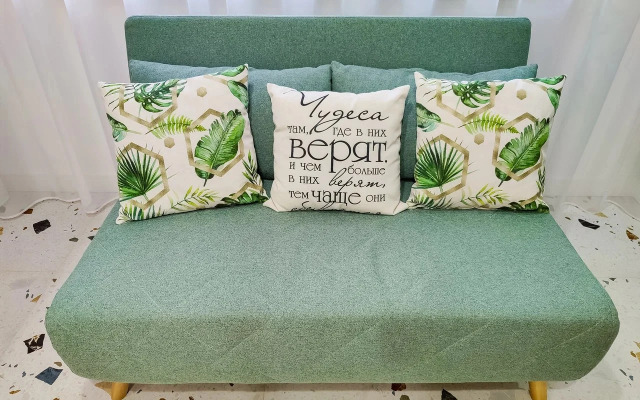 Квартира 411 Дизайн Тропик Жк Изумрудный Город