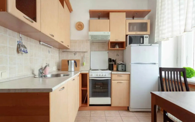 Lyuks s balkonom ı vidom na Moskva-Siti Apartments