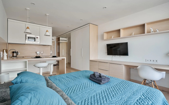 Апартаменты на улице 1-я Леонова 18