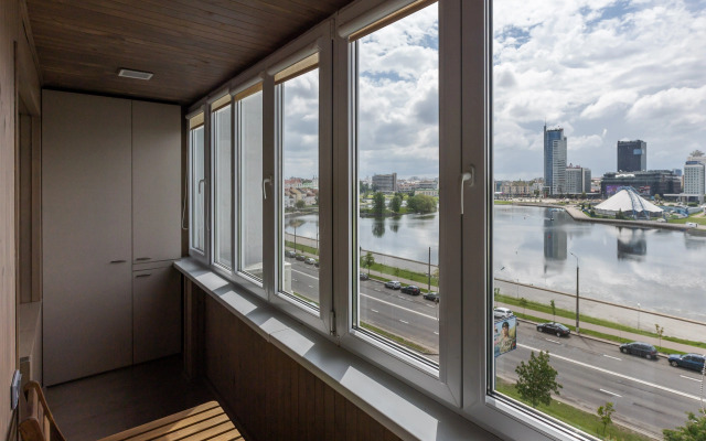 Апартаменты с видом на Свислочь