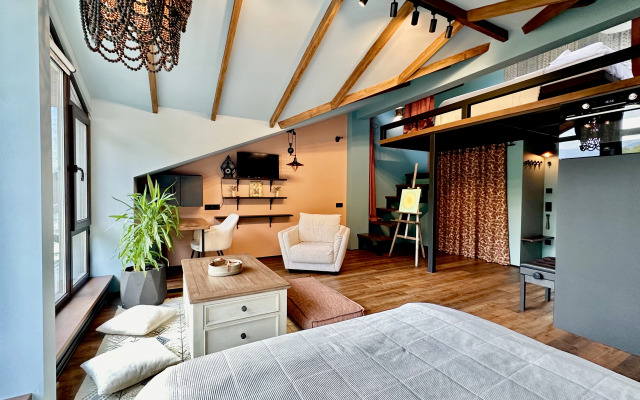 Апартаменты #42 Двухуровневые с Панорамным Видом на Горы