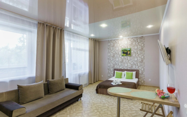 Апартаменты студия в новом доме в центре Тюмени