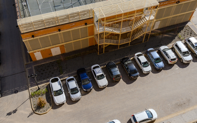 Green FOX s sovremennym remontom v ZhK Lotos Park Flat