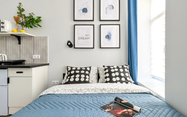 Апартаменты Студия в доме 1880 года в центре Петербурга