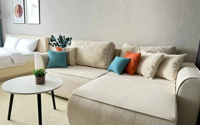 Uyutnaya studiya v tsentre goroda Flat