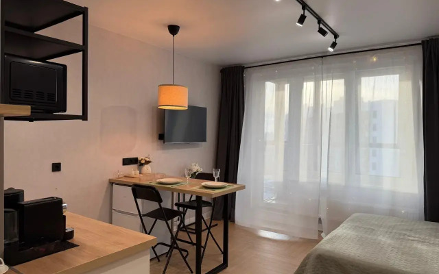 Квартира Стильная новая студия рядом с метро