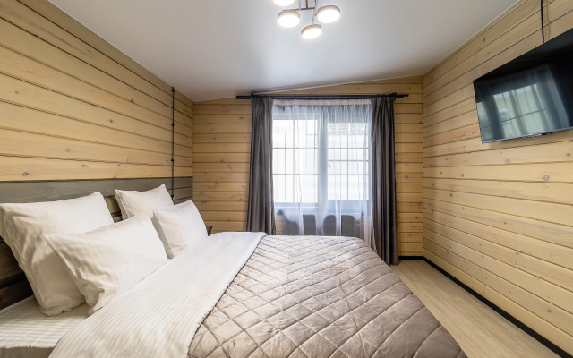 Апартаменты в новом доме из дерева