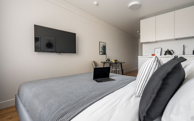 Dark Grey Apart Apartments