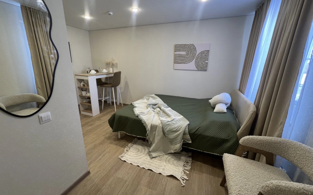 Апартаменты 12 оливковые