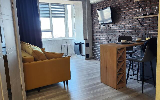 Uyutnaya S Shikarnym Vidom Na Gorod Flat