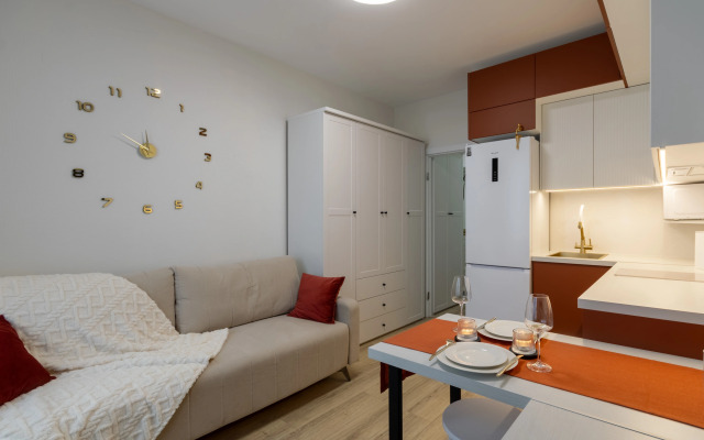 Studiya s Vidom na Zaliv na Vasilyevskom Ostrove Flat