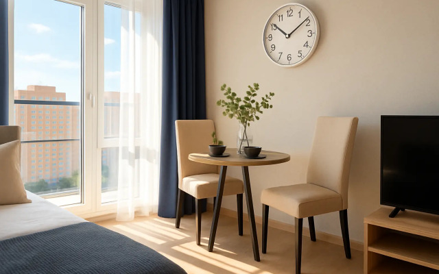 Апартаменты Студия на 23 Этаже с Видом на Москву