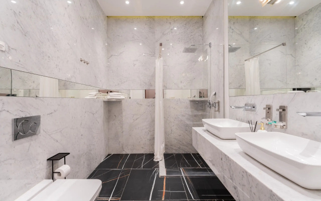 Sky Moscow City s shikarnim vidom na vse bashni Moskva city Apartments