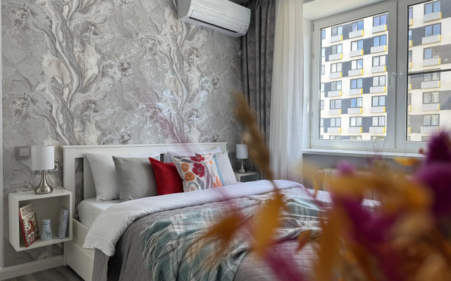 Povyshennoy komfortnosti s elementami russkogo stilya Flat