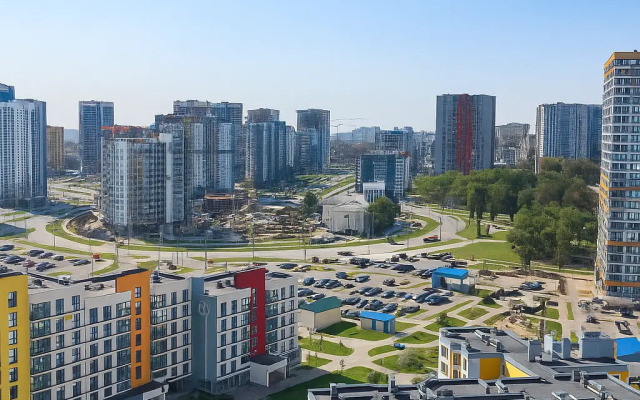 Dlya Otdykha s Prekrasnym Vidom na Gorod Flat