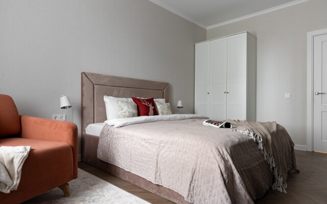 S dvumya konditsionerami i stilnym remontom Apartments