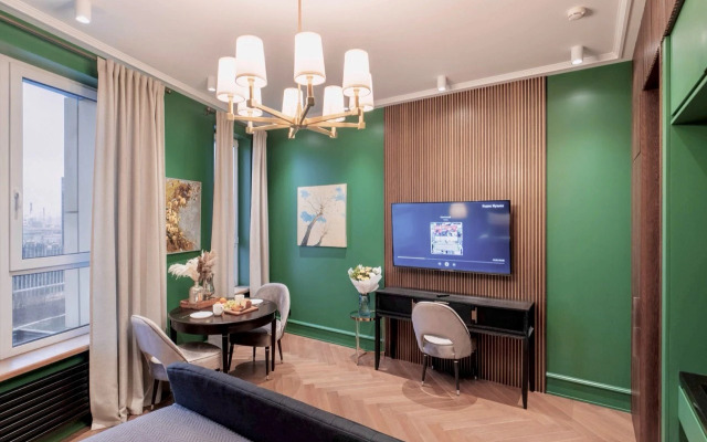 Апартаменты Lalapart Green Retreat с видом на Москва-реку у метро Шелепиха