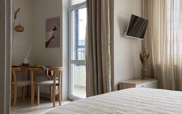 Квартира Романтическая студия в Эко стиле