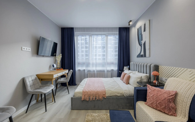 Kvartira-studiya, 28 m², 2 krovati Apartments