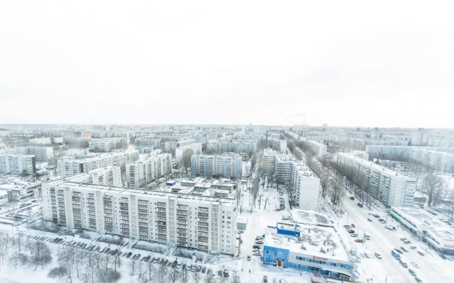 Apartamenty ATMOSFERA SALE | Avstrijskij uut na 24-m etaze | Panorama goroda i rassvety iz okna